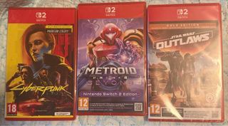 Juegos Nintendo Switch: Cyberpunk, Metroid, Star W