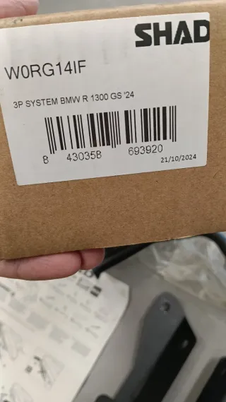 Soporte Shad 3P maletas Laterales BMW R1300 GS