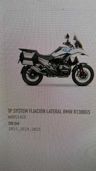 Soporte Shad 3P maletas Laterales BMW R1300 GS