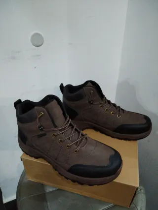 Scarponcini Trekking Uomo Marrone N.42