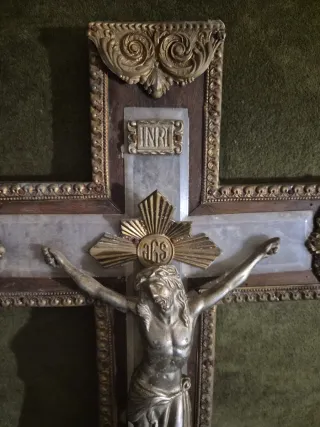 Crucifijo Antiguo Años 60