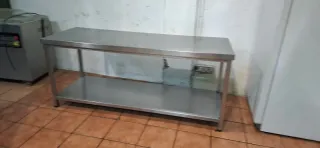 Mesa de trabajo acero inoxidable