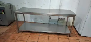 Mesa de trabajo acero inoxidable