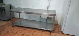 Mesa de trabajo acero inoxidable