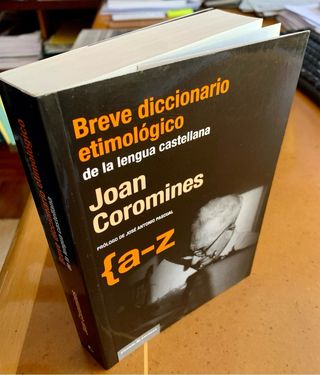 Breve diccionario etimológico. Coromines