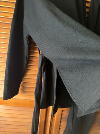 Conjunto negro de punto