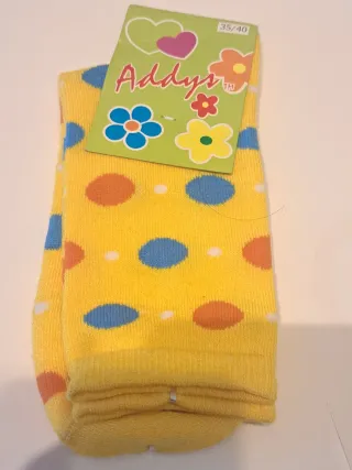 Lote 5 pares calcetines T. 35-38