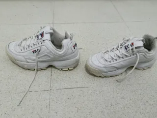 Zapatillas Fila Blancas Talla 41