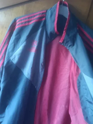 Chándal Adidas Gris y Rojo