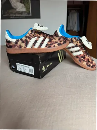 Adidas Samba Pony Wales Bonner Leopardo 40