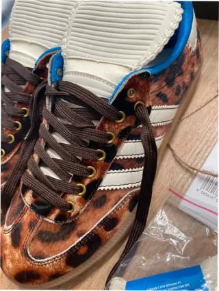 Adidas Wales Bonner Leopard Samba 38.5