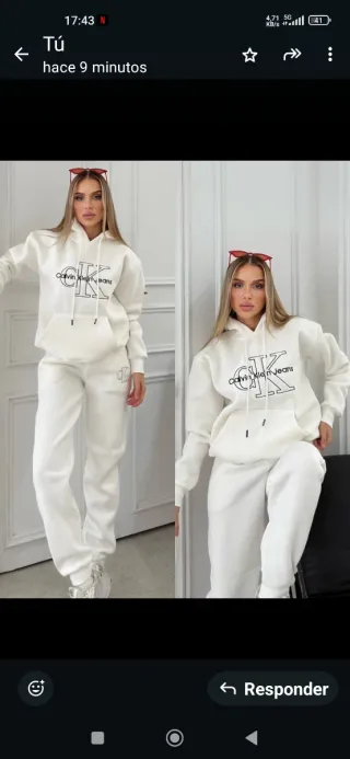 Chándal deportivo De la talla S a la XL