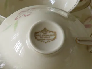 Set da tè vintage Limoges in porcellana