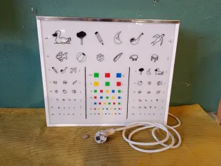 OPTOTIPO INFANTIL LUMINOSO