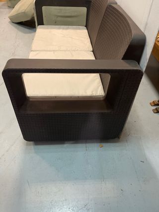 Sofá 2 plazas exterior/interior