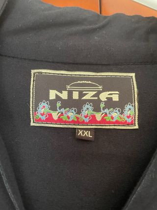 Vestido NIZA negro bordado