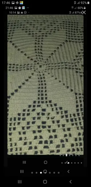 Colcha PERLE hecha a mano