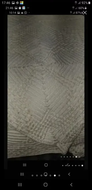 Colcha PERLE hecha a mano