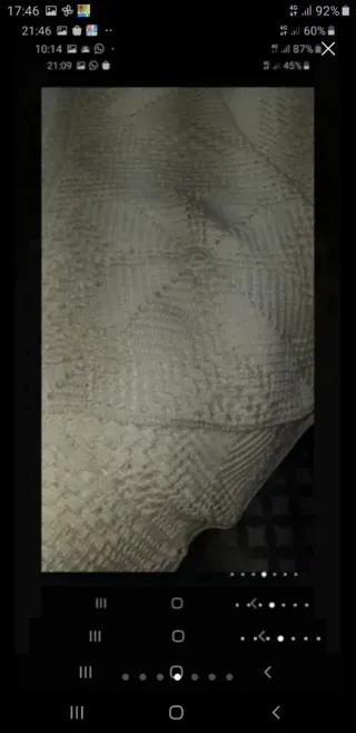 Colcha PERLE hecha a mano