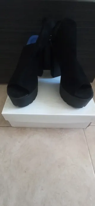 Botines negros shein