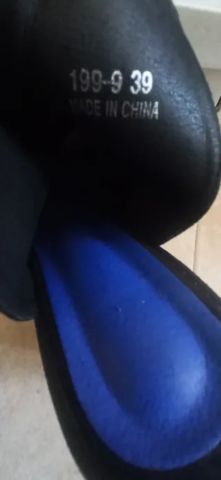 Botines negros shein