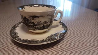 Juego Tazas y Platos La Cartuja Sevilla