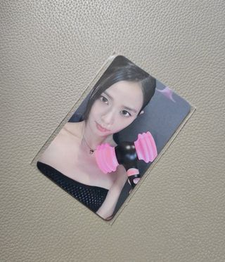 Photocard Jisoo aniversario