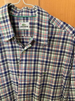 Camisa Lacoste Slim Fit Talla 40