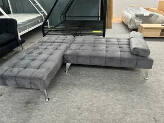 OFERTA ! Sofá Cama Chaiselongue Gris