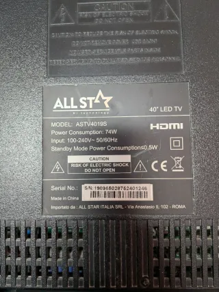 Scheda Madre TP.M5510S.pb803 TV Allsta Astv4019