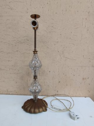 Lampada da tavolo stile classico Hollywood Regency