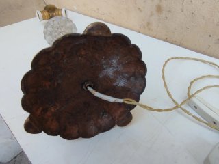 Lampada da tavolo stile classico Hollywood Regency