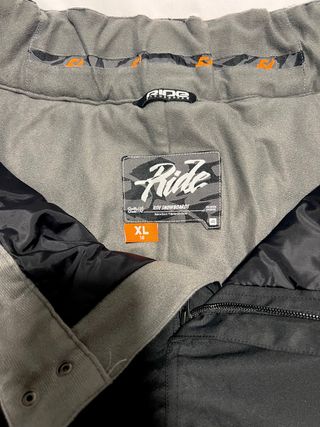 Pantalones Ride Snowboards Negros