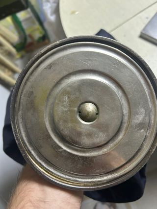 Candelabros BAÑADOS EN PLATA antiguos