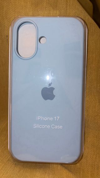 Fundas iPhone 17 Silicona Apple logo