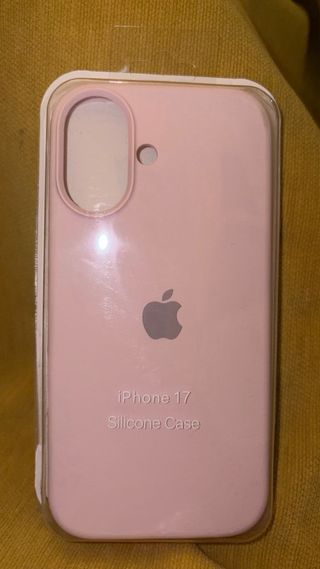 Fundas iPhone 17 Silicona Apple logo