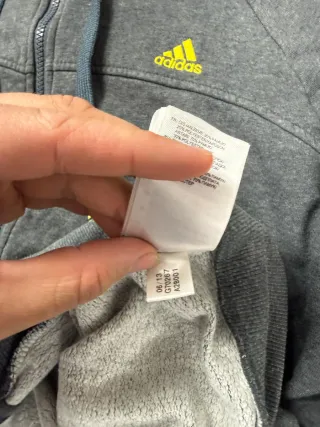 ¡¡OFERTA!! Talla L Chaqueta Adidas Gris