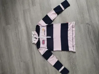 Jersey rayas azul marino y rosa