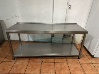 Mesa de trabajo acero inoxidable