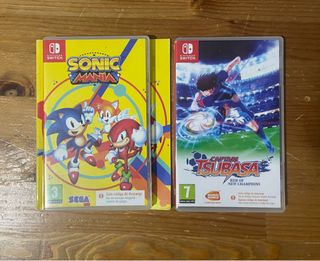 2 Giochi Nintendo Switch: Sonic Mania e Captain Tsubasa