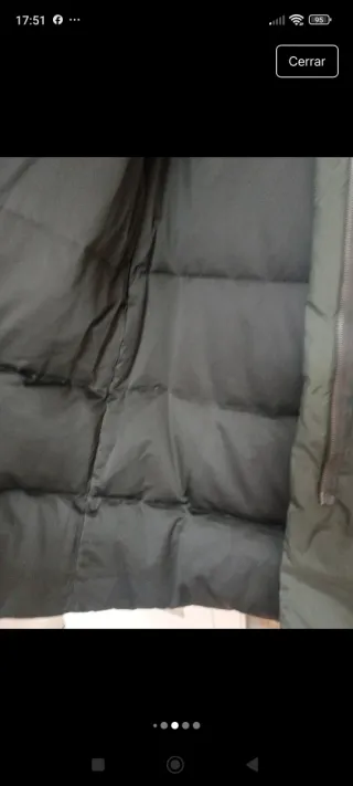 Plumas reversible Talla XS