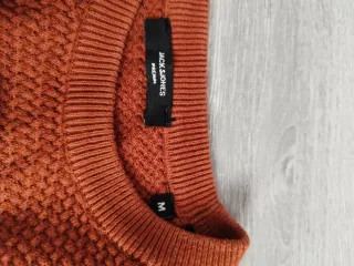 Jersey naranja tejido