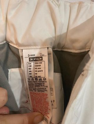 Pantalón de esquí Wedze niña 10 años