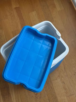 Frigorifero Campingaz blu e bianco