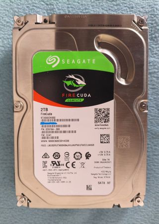 Disco Duro Seagate FireCuda 2TB SSHD