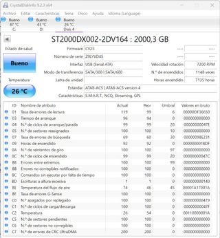 Disco Duro Seagate FireCuda 2TB SSHD