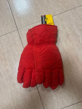 Guantes de esquí Rossignol rojos