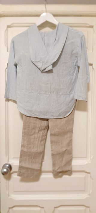 Traje Comunión Hortensia Maeso Lino Talla S