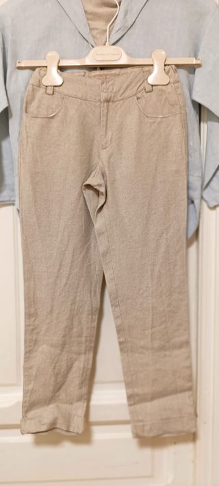 Traje Comunión Hortensia Maeso Lino Talla S