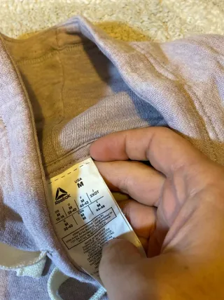 Reebok Sudadera Morada Entrenamiento Talla S